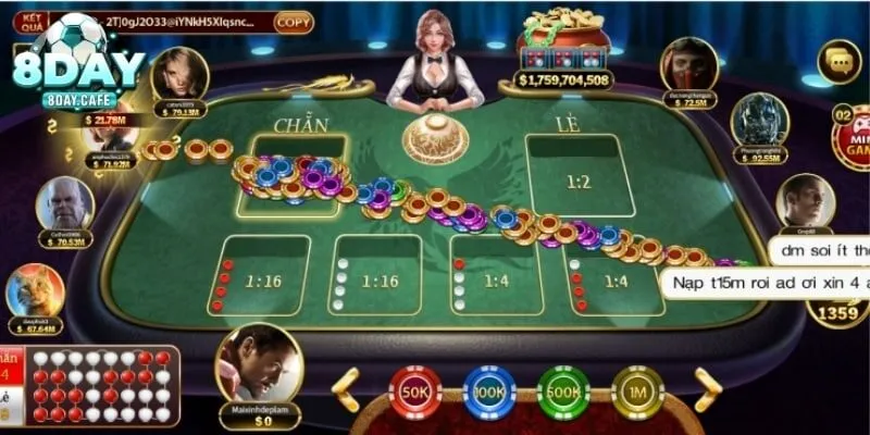 Áp dụng chiến thuật đánh gấp thếp trong xóc đĩa online